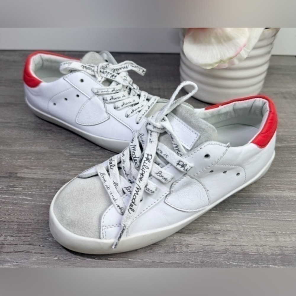 Philippe Model Junior Sneakers Kids size 31/US1 EUC - Picture 2 of 9